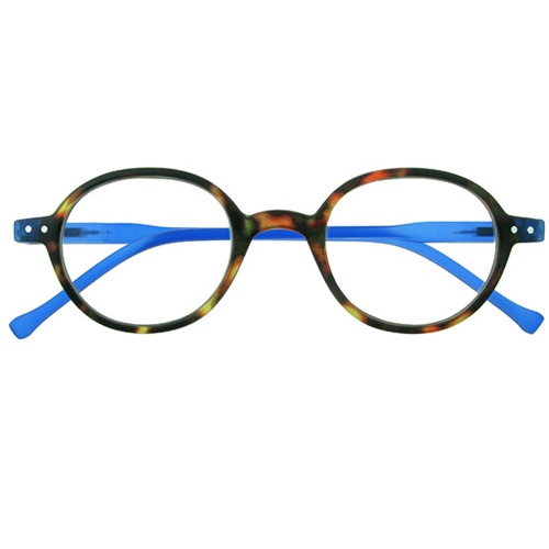 Reading Glasses - Unisex - Campbell - Tortoiseshell / Blue